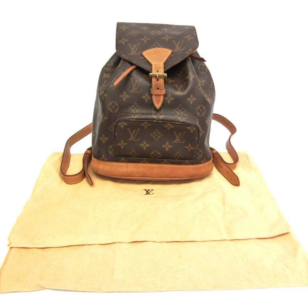 LOUIS VUITTON Brown Monogram Backpack - Picture 2 of 16